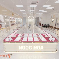 Thiết kế tiệm vàng Ngọc Hoa Bình Chánh hiện đại